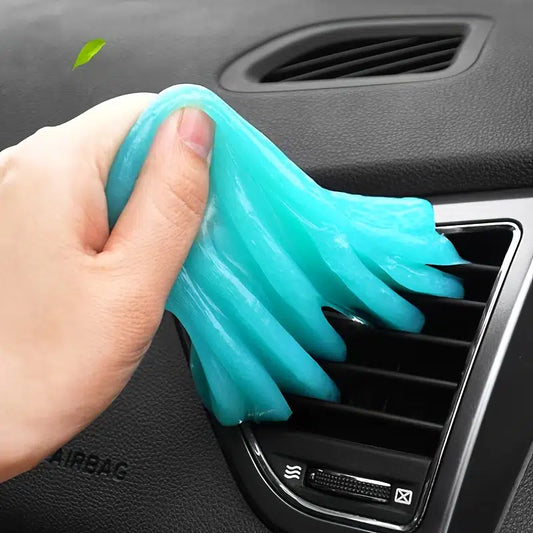 Super Clean Slime Dust Cleaner, Reusable Magic Air Outlet Dust Soft Mud, Universal Gel Dust Slime Cleaner For Car Vents